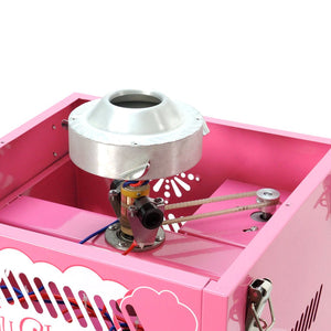 Funtime FT1000 Commercial Style Candy Cloud Cotton Hard Candy Machine Floss Maker Cart