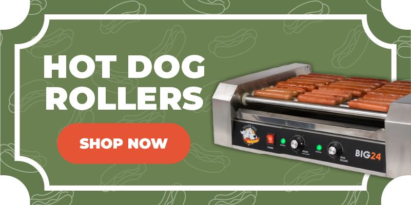 Hot Dog Rollers Shop Now - FunTimePopcorn
