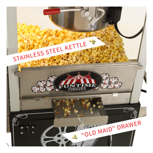 FunTime FT1626PP Palace Popper 16 Oz Commercial Style Bar Style Popcorn Popper Machine