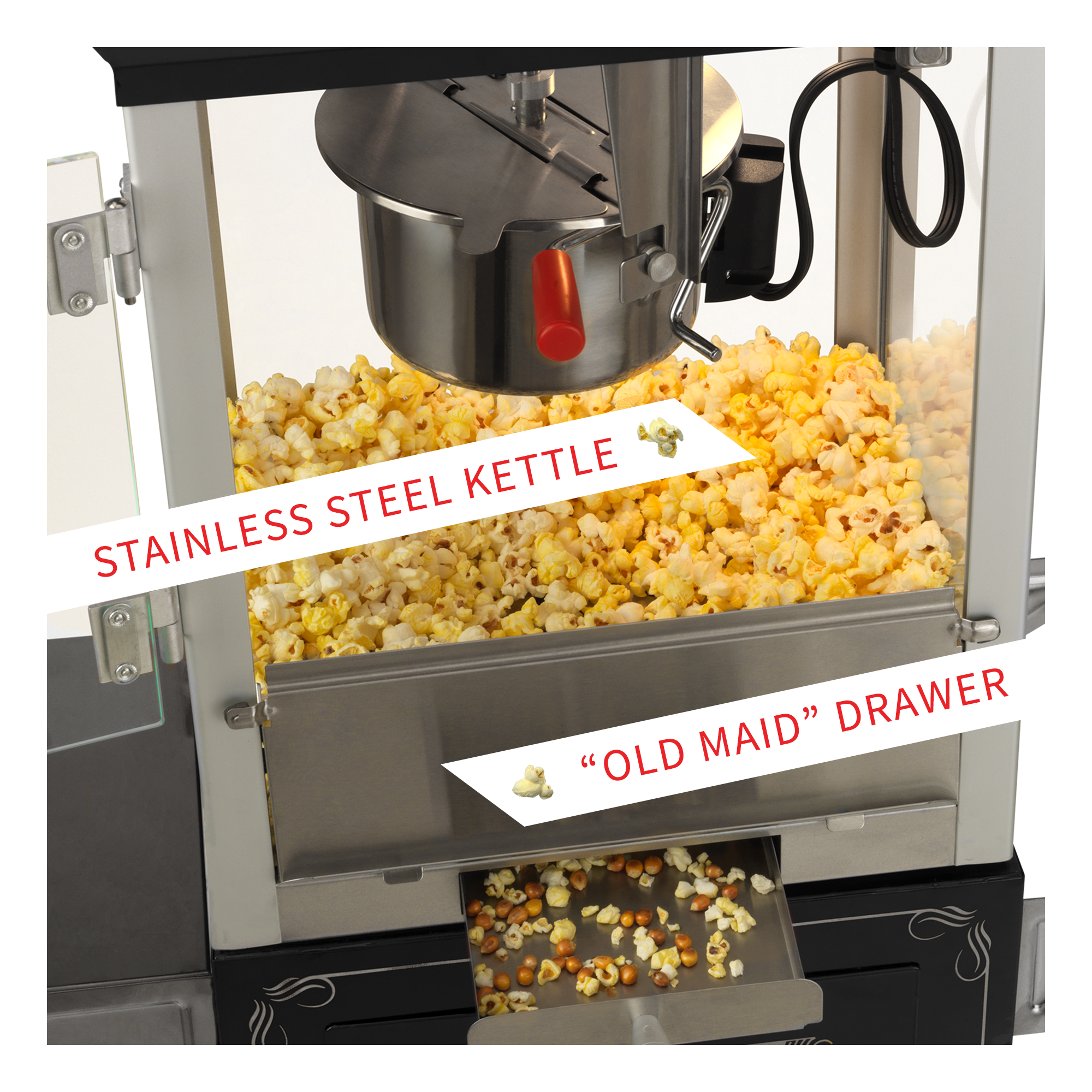 Tabletop Kettle Popcorn Maker