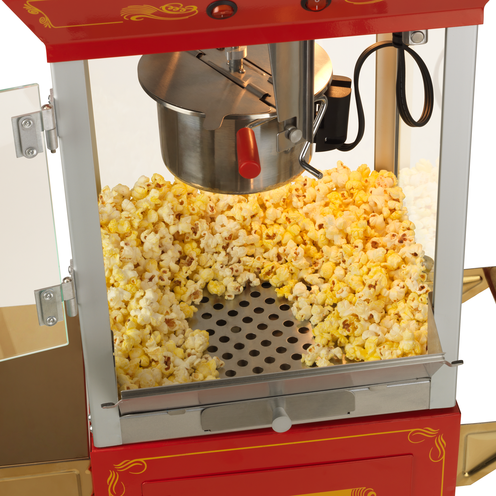 Old style popcorn deals machine