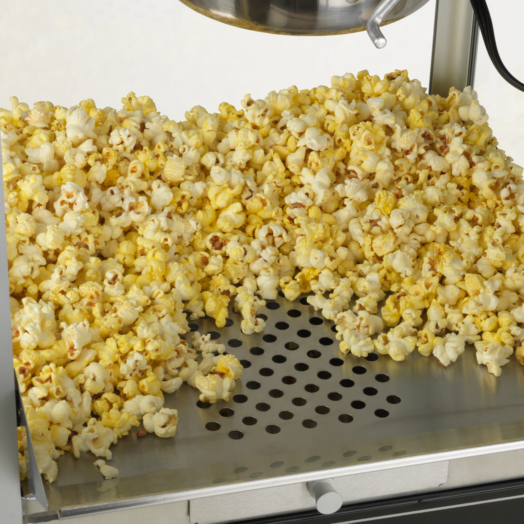 Galaxy 8 oz. Black Popcorn Machine / Popper - 120V