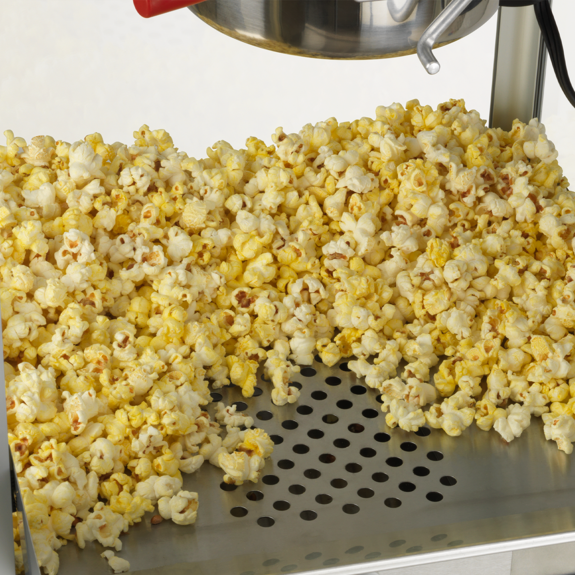 Commercial Popcorn Machines Red Countertop Popcorn Popper Maker with 8 Oz  Kettle