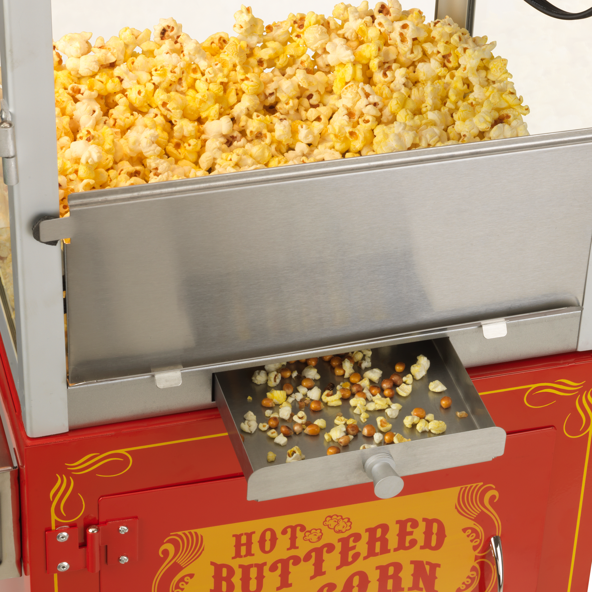 FunTime FT860CR 8oz Premium Red/Gold Popcorn Popper Machine Maker Cart -  funtimepopcorn