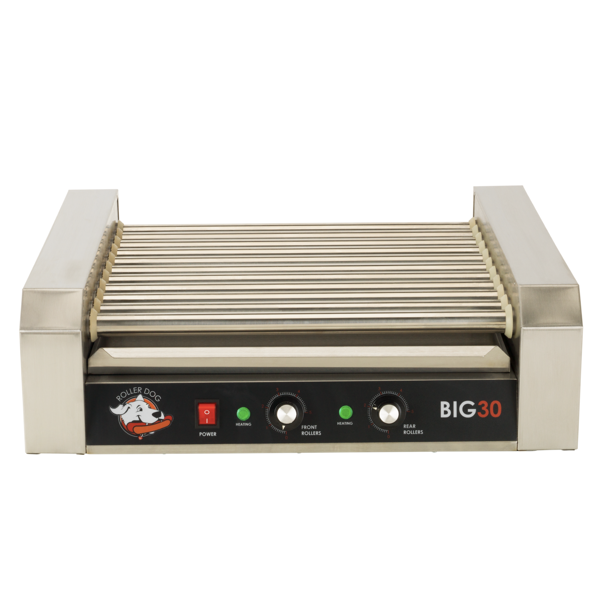 Roller Dog RDB30SS Commercial Style 30 Hot Dog Roller Grill Cooker Mac -  funtimepopcorn