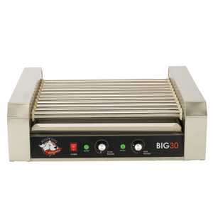 Roller Dog RDB30SS Commercial Style 30 Hot Dog Roller Grill Cooker Machine