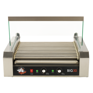 Roller Dog RDB30SS Commercial Style 30 Hot Dog Roller Grill Cooker Machine