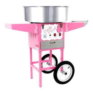 Funtime FT1000 Commercial Style Candy Cloud Cotton Hard Candy Machine Floss Maker Cart