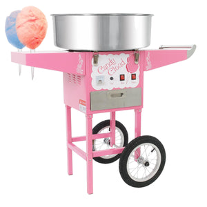 Funtime FT1000 Commercial Style Candy Cloud Cotton Hard Candy Machine Floss Maker Cart